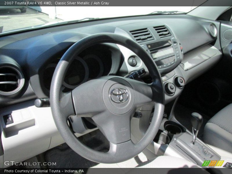 Classic Silver Metallic / Ash Gray 2007 Toyota RAV4 V6 4WD