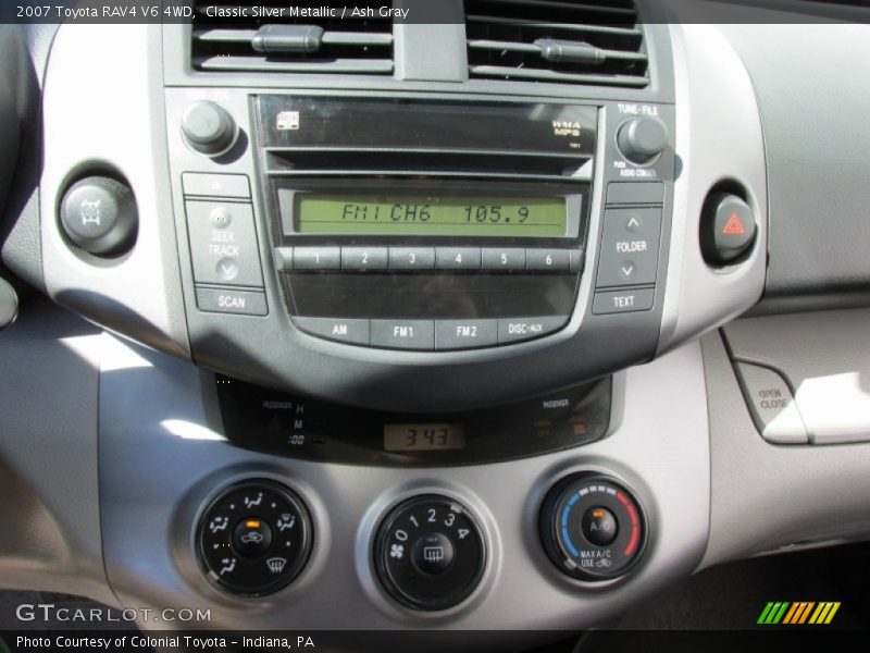 Classic Silver Metallic / Ash Gray 2007 Toyota RAV4 V6 4WD