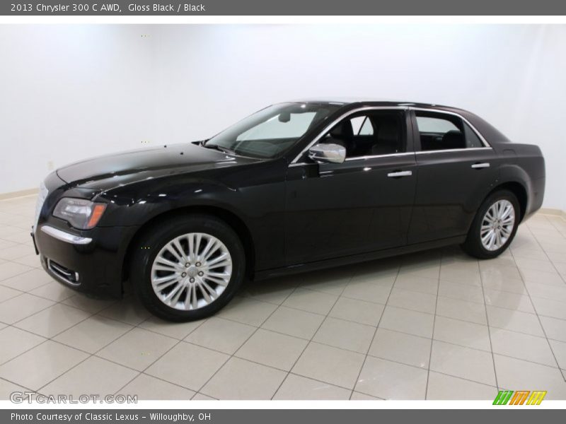 Gloss Black / Black 2013 Chrysler 300 C AWD