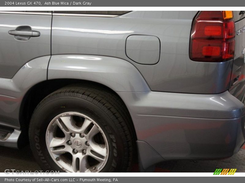 Ash Blue Mica / Dark Gray 2004 Lexus GX 470
