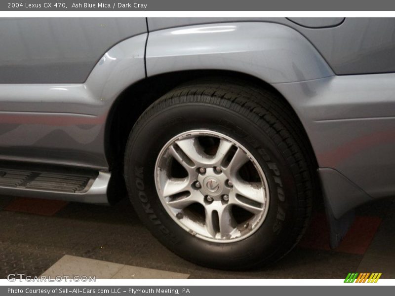 Ash Blue Mica / Dark Gray 2004 Lexus GX 470