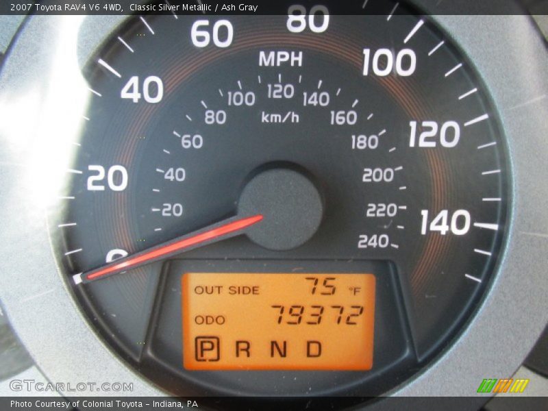 Classic Silver Metallic / Ash Gray 2007 Toyota RAV4 V6 4WD