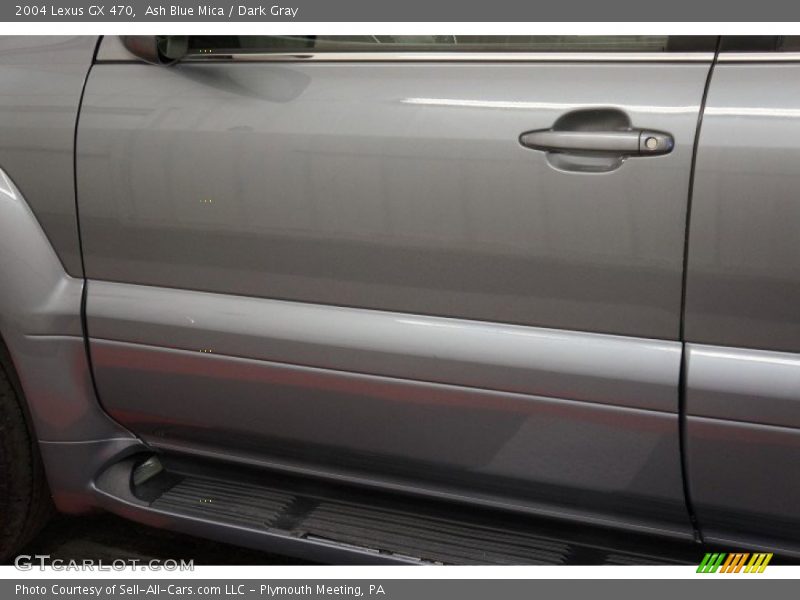 Ash Blue Mica / Dark Gray 2004 Lexus GX 470