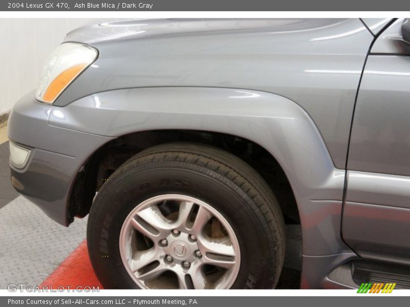 Ash Blue Mica / Dark Gray 2004 Lexus GX 470