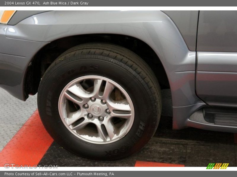 Ash Blue Mica / Dark Gray 2004 Lexus GX 470