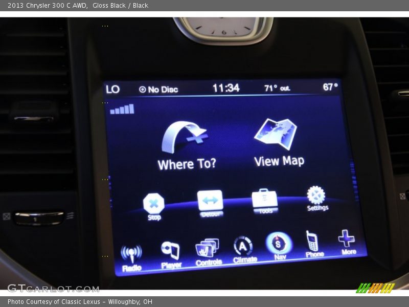 Gloss Black / Black 2013 Chrysler 300 C AWD