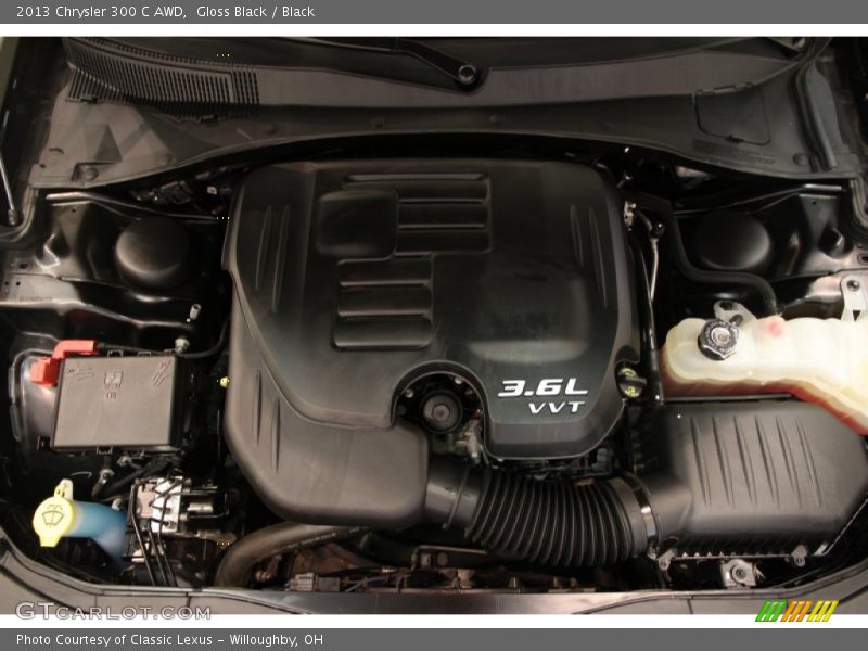 Gloss Black / Black 2013 Chrysler 300 C AWD