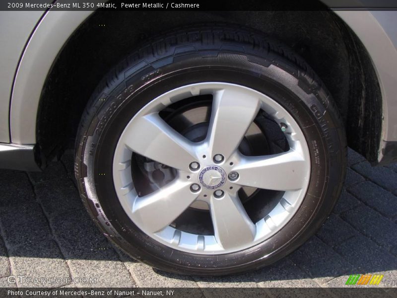 Pewter Metallic / Cashmere 2009 Mercedes-Benz ML 350 4Matic