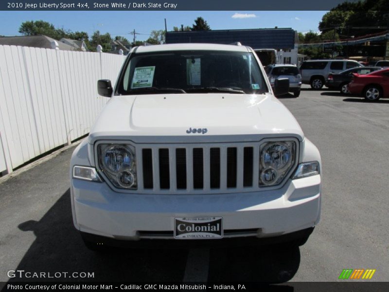 Stone White / Dark Slate Gray 2010 Jeep Liberty Sport 4x4