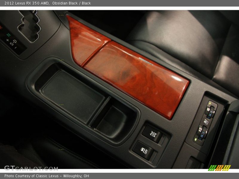 Obsidian Black / Black 2012 Lexus RX 350 AWD