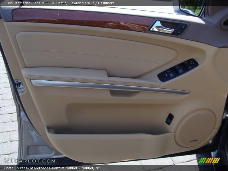 Pewter Metallic / Cashmere 2009 Mercedes-Benz ML 350 4Matic