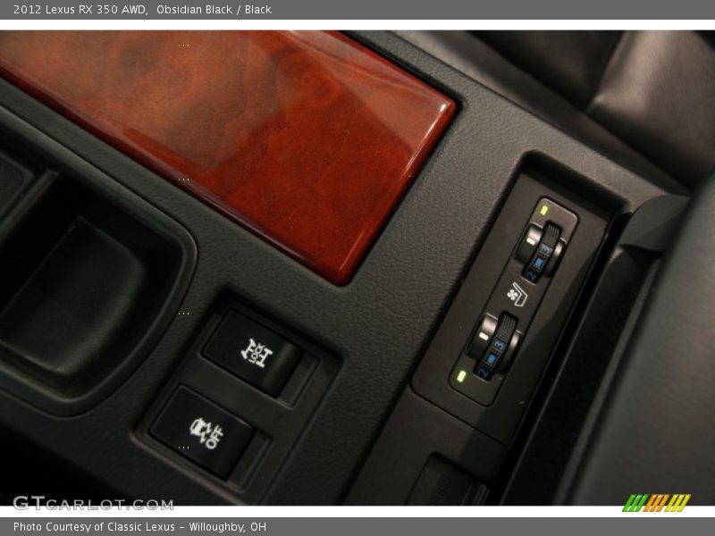 Obsidian Black / Black 2012 Lexus RX 350 AWD