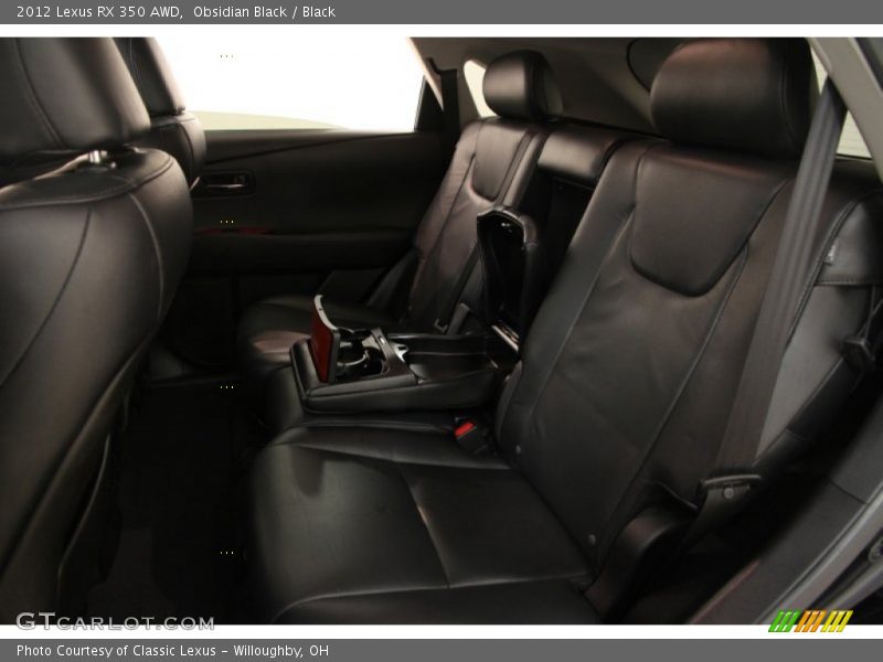 Obsidian Black / Black 2012 Lexus RX 350 AWD