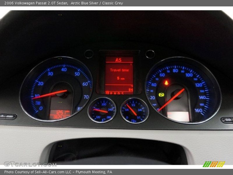 Arctic Blue Silver / Classic Grey 2006 Volkswagen Passat 2.0T Sedan