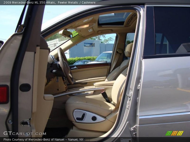 Pewter Metallic / Cashmere 2009 Mercedes-Benz ML 350 4Matic