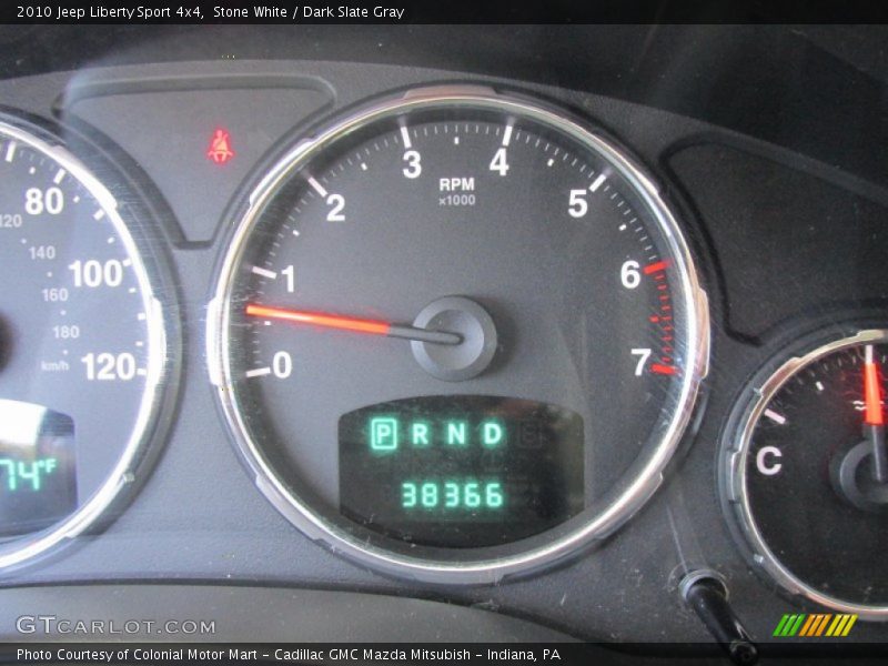Stone White / Dark Slate Gray 2010 Jeep Liberty Sport 4x4