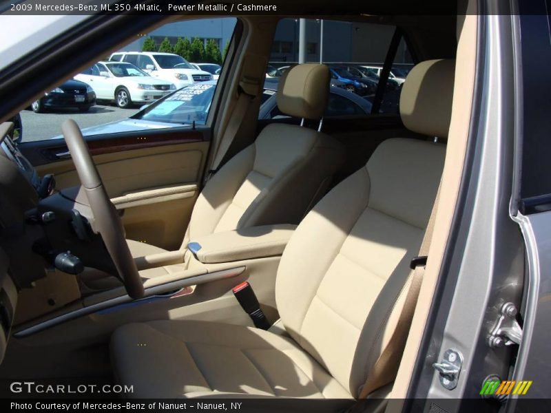 Pewter Metallic / Cashmere 2009 Mercedes-Benz ML 350 4Matic