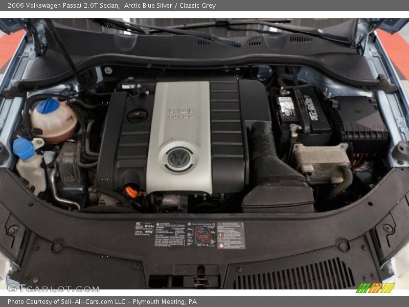 Arctic Blue Silver / Classic Grey 2006 Volkswagen Passat 2.0T Sedan