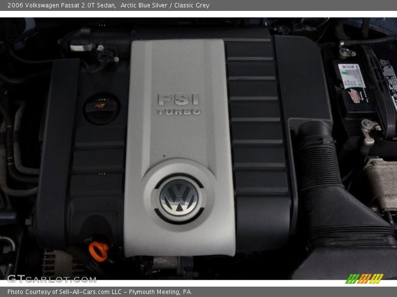 Arctic Blue Silver / Classic Grey 2006 Volkswagen Passat 2.0T Sedan