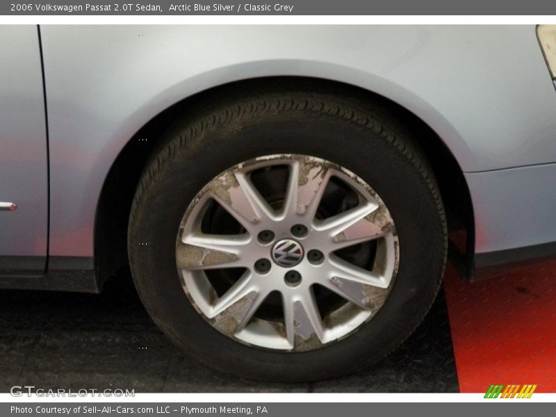 Arctic Blue Silver / Classic Grey 2006 Volkswagen Passat 2.0T Sedan
