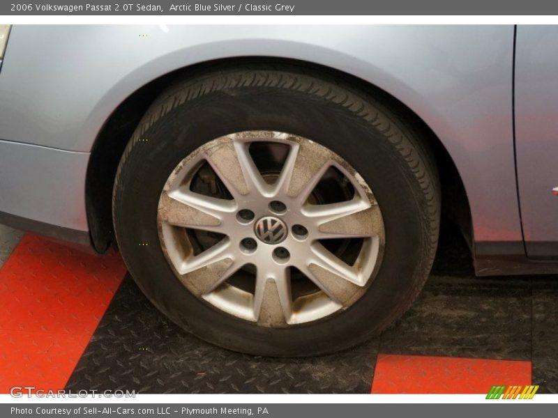 Arctic Blue Silver / Classic Grey 2006 Volkswagen Passat 2.0T Sedan