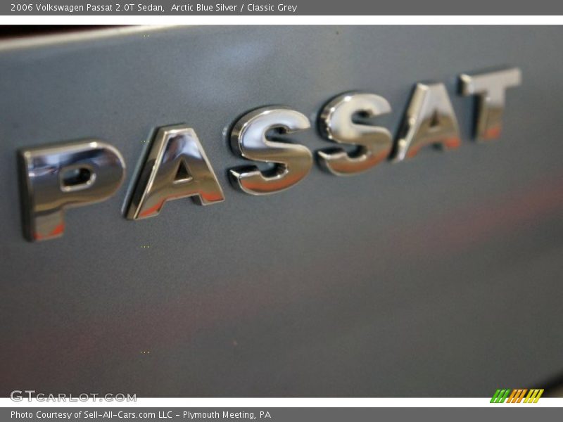 Arctic Blue Silver / Classic Grey 2006 Volkswagen Passat 2.0T Sedan