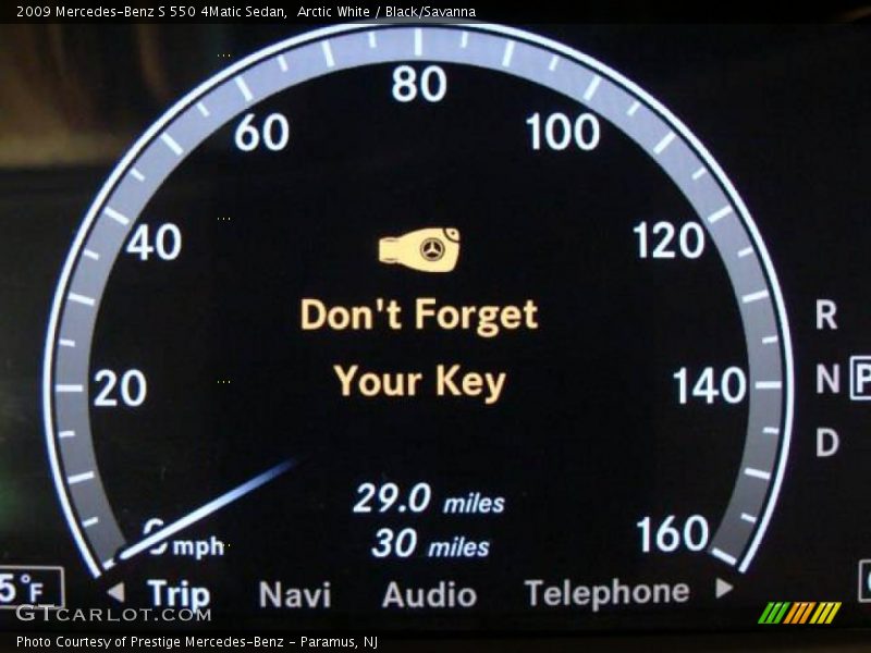 Arctic White / Black/Savanna 2009 Mercedes-Benz S 550 4Matic Sedan