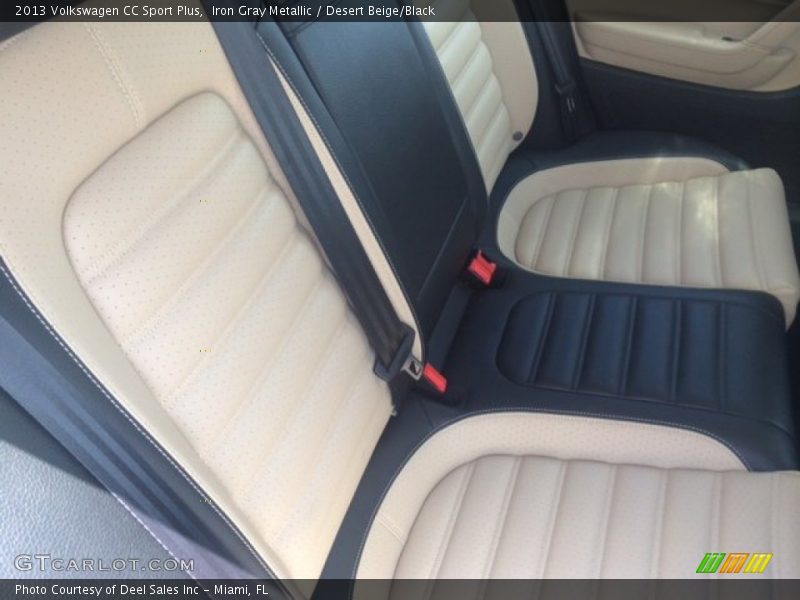 Iron Gray Metallic / Desert Beige/Black 2013 Volkswagen CC Sport Plus