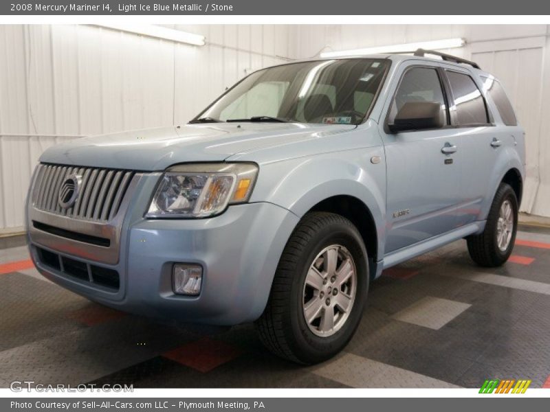 Light Ice Blue Metallic / Stone 2008 Mercury Mariner I4
