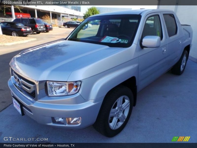 Alabaster Silver Metallic / Black 2010 Honda Ridgeline RTL