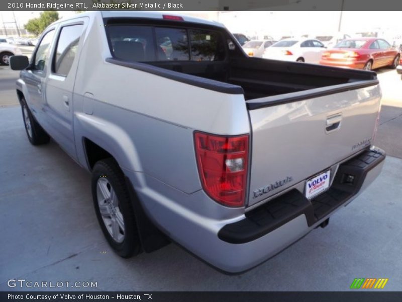Alabaster Silver Metallic / Black 2010 Honda Ridgeline RTL
