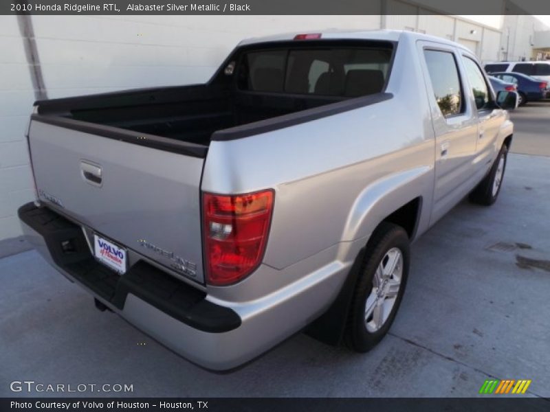 Alabaster Silver Metallic / Black 2010 Honda Ridgeline RTL