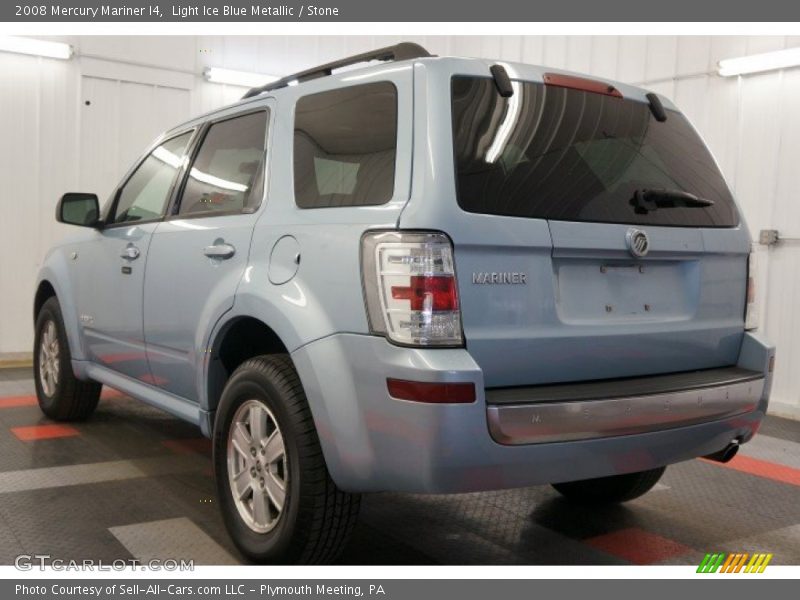 Light Ice Blue Metallic / Stone 2008 Mercury Mariner I4