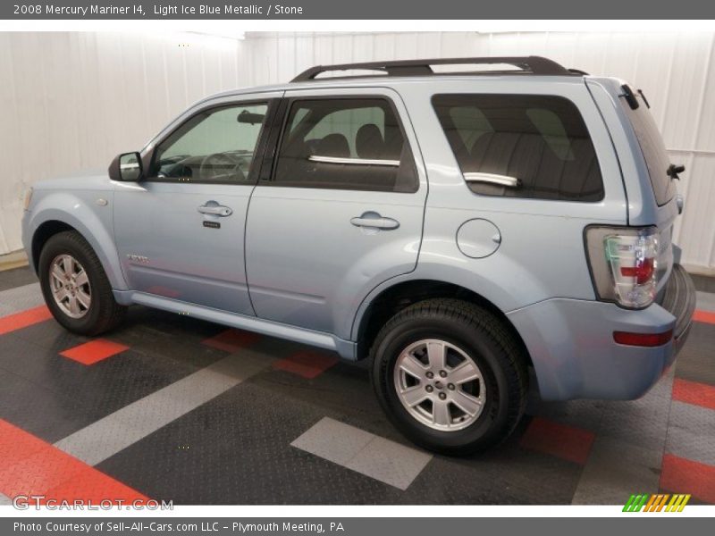 Light Ice Blue Metallic / Stone 2008 Mercury Mariner I4