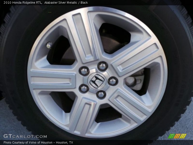 Alabaster Silver Metallic / Black 2010 Honda Ridgeline RTL