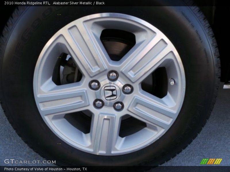 Alabaster Silver Metallic / Black 2010 Honda Ridgeline RTL
