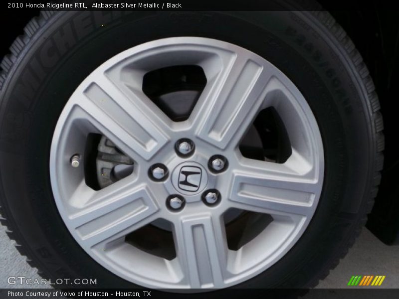 Alabaster Silver Metallic / Black 2010 Honda Ridgeline RTL