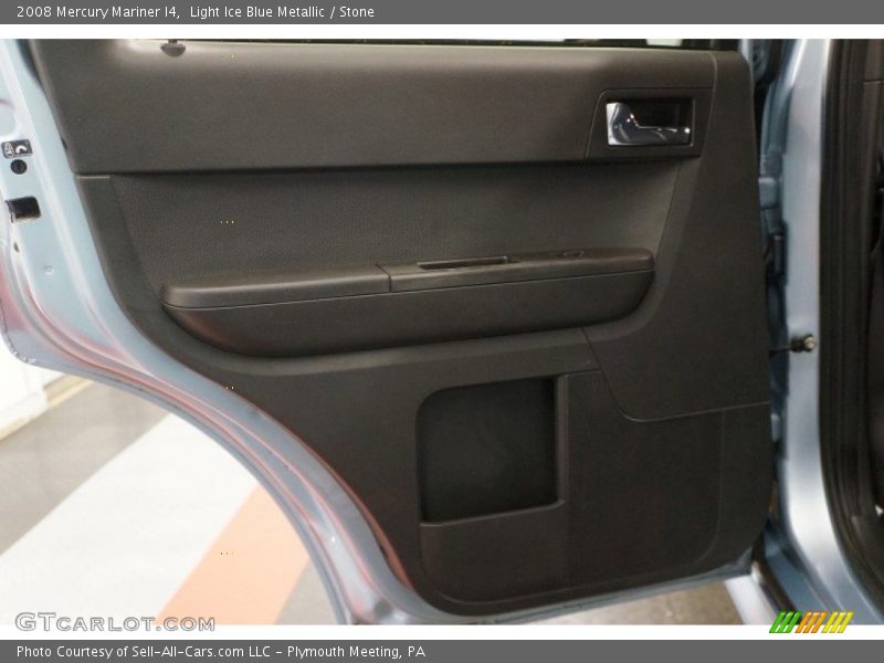 Light Ice Blue Metallic / Stone 2008 Mercury Mariner I4