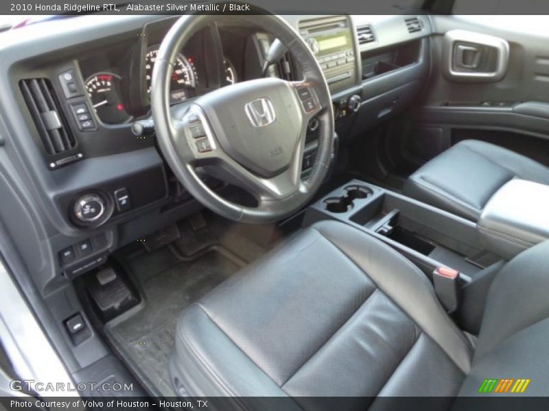 Alabaster Silver Metallic / Black 2010 Honda Ridgeline RTL