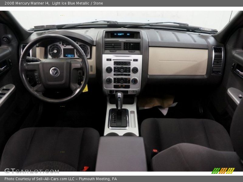 Light Ice Blue Metallic / Stone 2008 Mercury Mariner I4