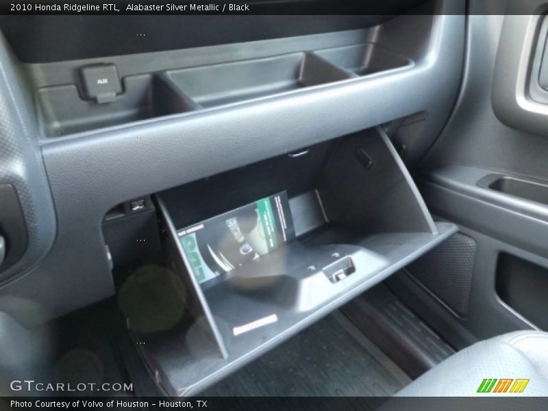 Alabaster Silver Metallic / Black 2010 Honda Ridgeline RTL