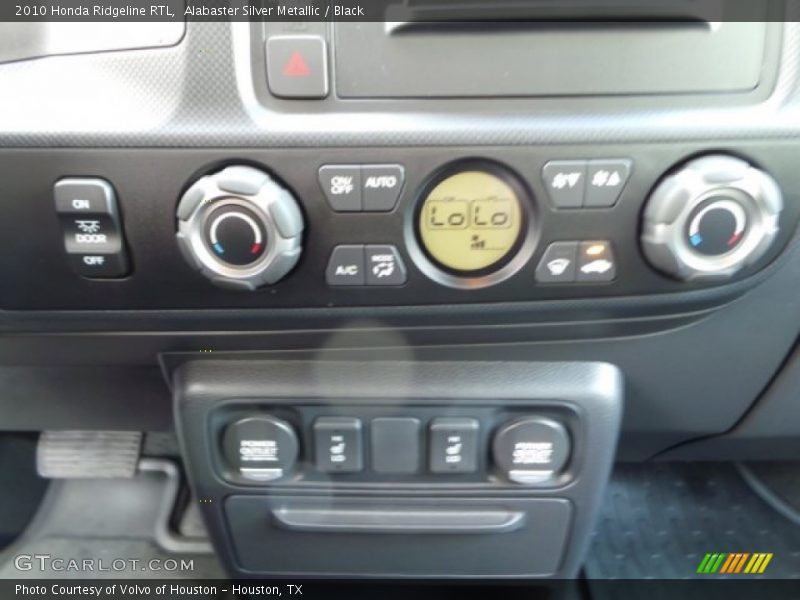 Alabaster Silver Metallic / Black 2010 Honda Ridgeline RTL