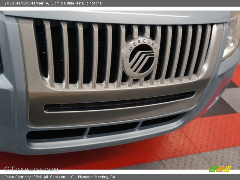 Light Ice Blue Metallic / Stone 2008 Mercury Mariner I4