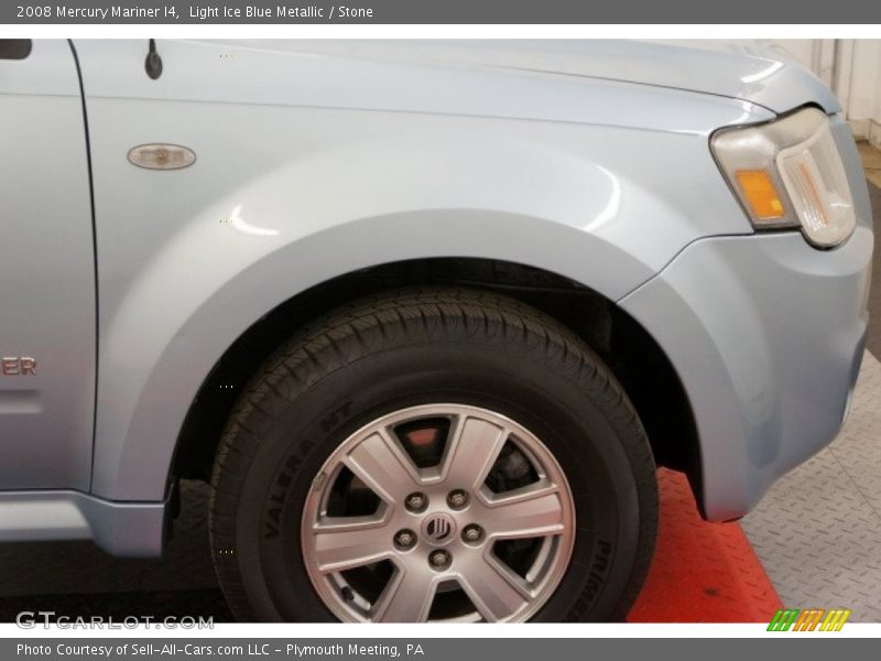 Light Ice Blue Metallic / Stone 2008 Mercury Mariner I4