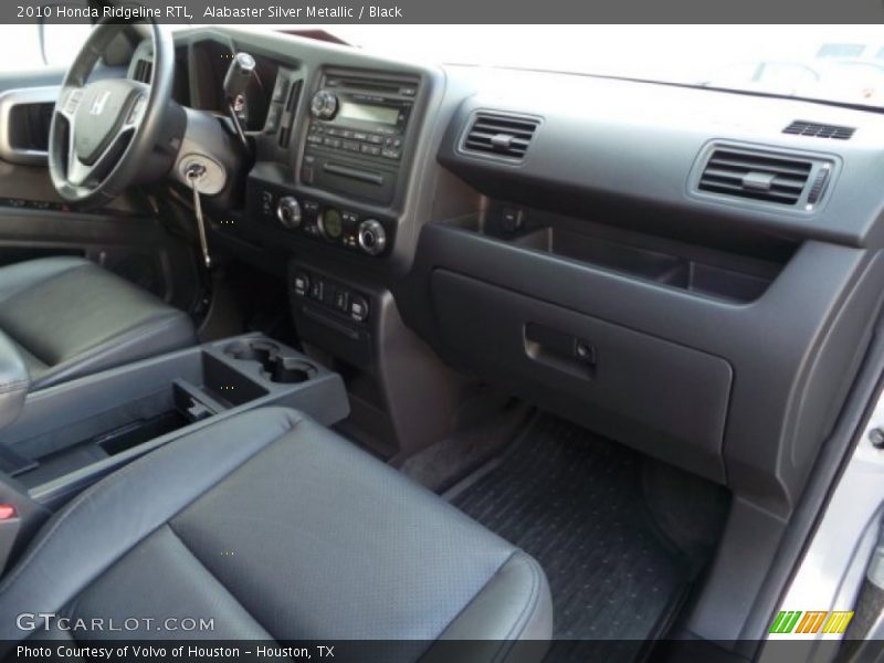 Alabaster Silver Metallic / Black 2010 Honda Ridgeline RTL