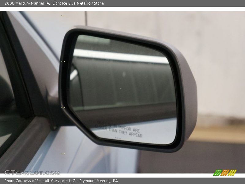 Light Ice Blue Metallic / Stone 2008 Mercury Mariner I4