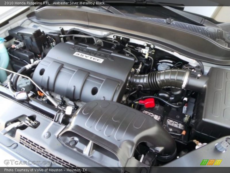 Alabaster Silver Metallic / Black 2010 Honda Ridgeline RTL