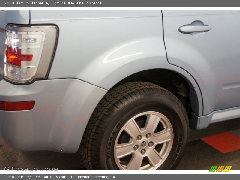 Light Ice Blue Metallic / Stone 2008 Mercury Mariner I4