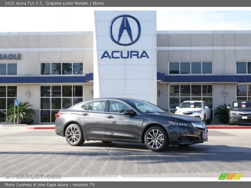 Graphite Luster Metallic / Ebony 2015 Acura TLX 3.5
