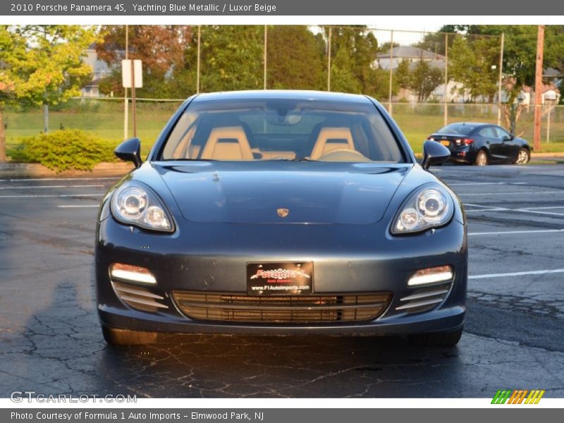 Yachting Blue Metallic / Luxor Beige 2010 Porsche Panamera 4S